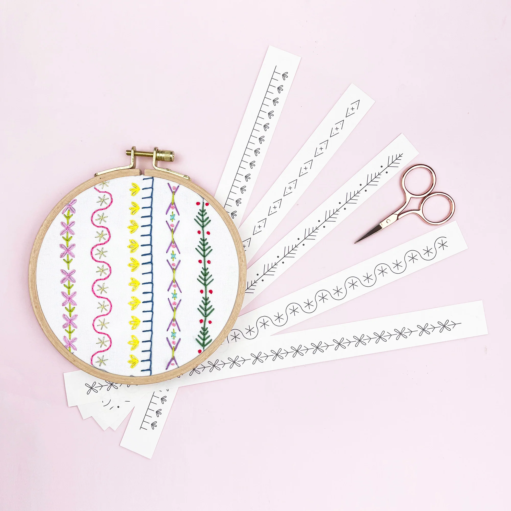 Iron On Embroidery Transfers